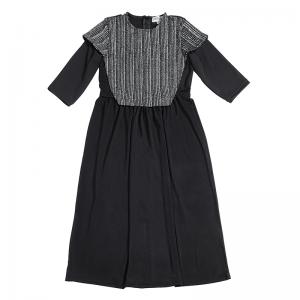 2021 New Arrivals Luxury Knitted Girls Floor Length Dress 