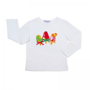 2021 Summer Boutique Wholesale 100% Cotton Tee Shirts Tops Baby Girls Kids Cute t Shirt