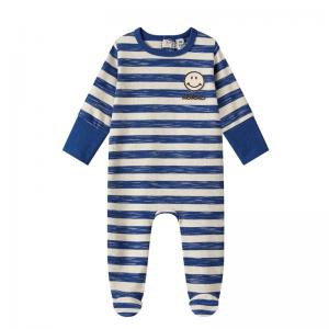  Baby Striped Romper Newborn Casual Jumpsuit Cotton Comfortable Toddler Infant Clothes