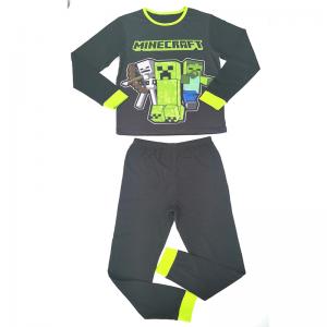 Children Cotton Pajamas 2PCS Set Cartoon Print Sleepwear Nightwear Kids Pajamas Set 8-12Y