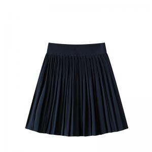 Children Girl Pleated Skirt for Kids Solid Color High Waist Skirt Girl School Uniforms