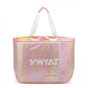 China Fashion Outdoor Gym Sport Tote hand Shining Tennis Bag