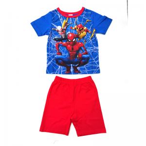Custom Kids Pajamas 2-6T Short Sleeve Sleepwear Boys 100% Cotton 2 pcs Pajamas Clothes 