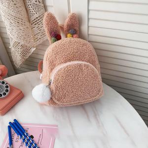 Custom Mini Plush Animal Backpack For Boy Girls Kids