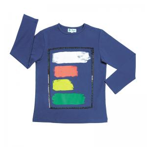 Fashion Kids Long Sleeve Casual Cotton Spandex Girls T shirt