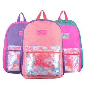 Flip Sequin Backpack Magic Reversible Lantejoulas Shiny Sequin School Backpack Bag