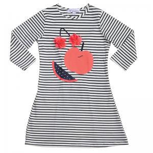 Girls Dresses Stripe Kids Summer Clothes Tie Rope In Back Pattern Girls Dresses Stripe Kids Summer Clothes Tie Rope In Back Pattern