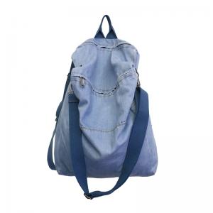 Jean City Shoulder Backpack Bags Dual For Outdorr Travel