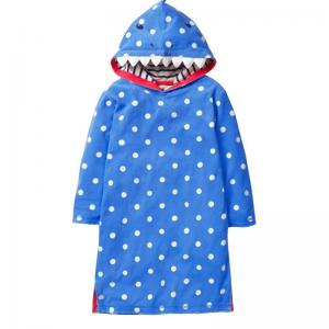 Kids Clothing Girl Dress 2-12 Years Old Long Sleeve Hoodie With Dot Girl Clothes