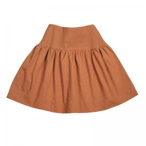 Kids Girls Costume Basic Classic Pull-On Skirt with Elastic Waistband In Back  
