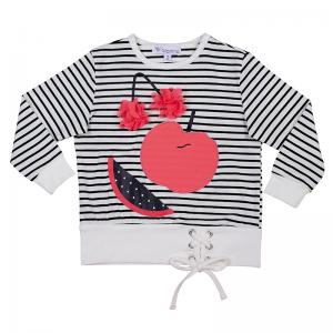 Kids Striped Long Sleeve Top T-Shirt High Quality 100% Cotton Cheap t shirt