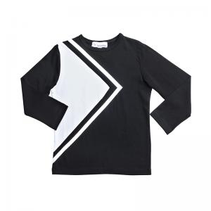 Latest Design T shirt Wholesale Contrast Color Streetwear T Shirts For Boy Kids