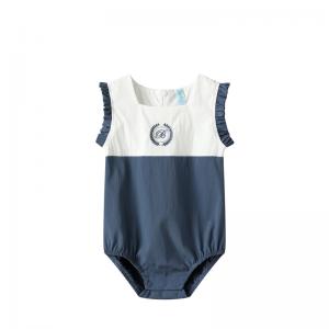 Newborn Summer Short  Romper Girl Bodysuit Onesie Ruffles Toddler Romper for Girls