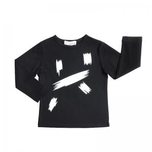 OEM/ODM Top Brand Children Wear Boy Girls Lightning Printed Long tshirt 