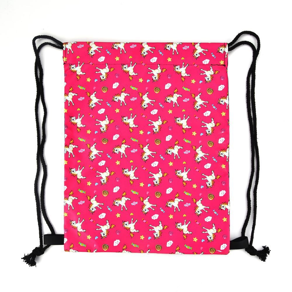 Outdoor Gym Sport Allover Print Promotion Drawstring Shoe Bag For Football Basketabll