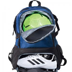Polyester Sport Leisure Basketball Football Soccer Backpack With Shoe Ball Pocket