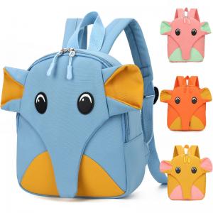 Popular Elephant Kids Pre School Backpack Bag With 600D Polyester
