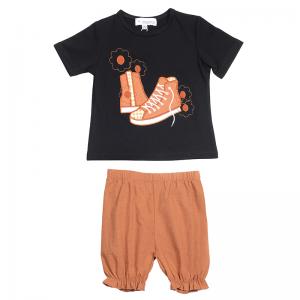 2pcs /set Wholesale Kids Boutique Clothes Casual Baby Unisex Bloomer Sets 2pcs /set Wholesale Kids Boutique Clothes Casual Baby Unisex Bloomer Sets