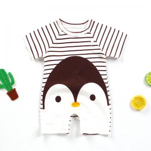 Pureborn Baby Boys Girls Short Sleeve Romper Cotton Summer One-Piece