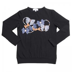 Retail Online Shopping Teenage Girls Fashion Black t-shirts Teens Clothing 