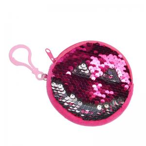 Round Reversal Sequins Coin Bag For Child Kids Purse