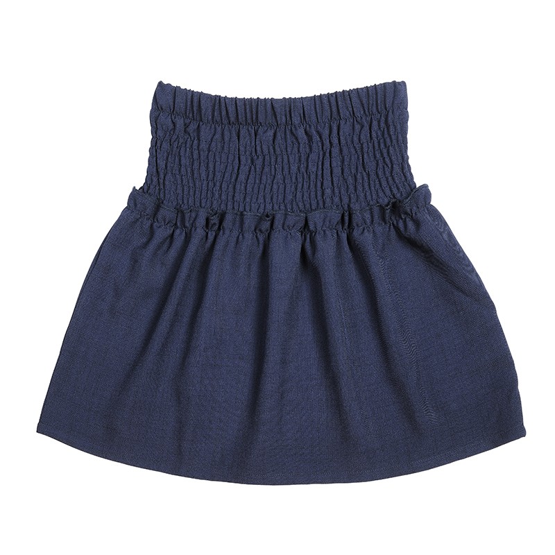 Solid Color Teen Girl Clothing A-line Skirt Elastic Band Plus Size ...