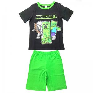 Summer Pajamas For Boys Cotton Short Sleeve Pyjamas Children Infant Kids Homewear Set 