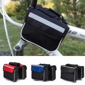 Waterproof Bicycle Accessories Front Phone Frame Tube Bike Saddle Bag