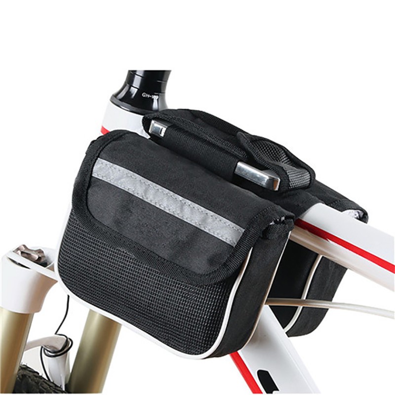 Waterproof Bicycle Accessories Front Phone Frame Tube Bike Saddle Bag