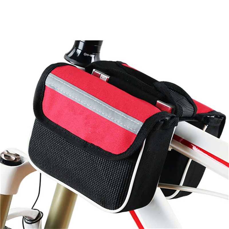 Waterproof Bicycle Accessories Front Phone Frame Tube Bike Saddle Bag