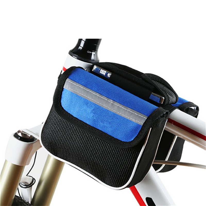 Waterproof Bicycle Accessories Front Phone Frame Tube Bike Saddle Bag